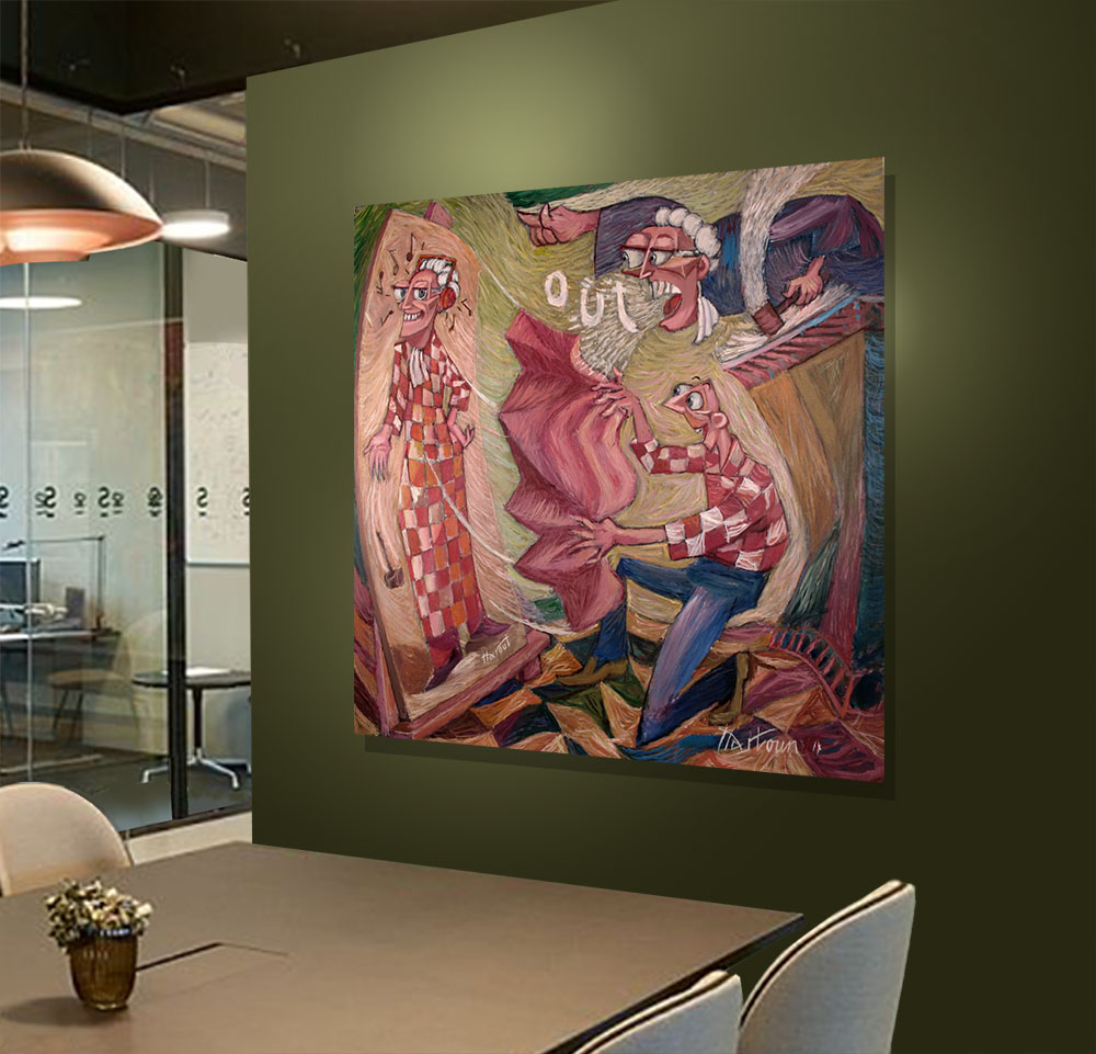 painting by Harout Tenguerian