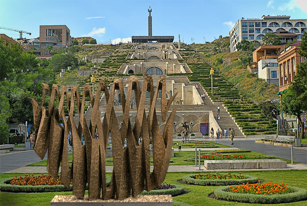 sculpture by Harout Tenguerian